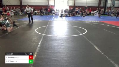 115 lbs Semifinal - Christian Bastante, West Essex vs Owen O`leary, CJA