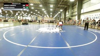 120 lbs Rr Rnd 3 - Angelo Lomonte, Camp Reynolds vs Xavier Kovacs, Great Bridge Wrestling Club