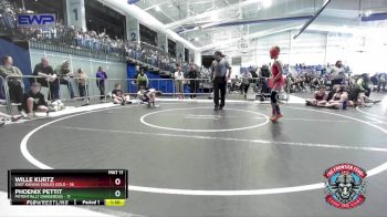 80 lbs Round 3 (4 Team) - Wille Kurtz, East Kansas Eagles Gold vs Phoenix Pettit, Potentially Dangerous