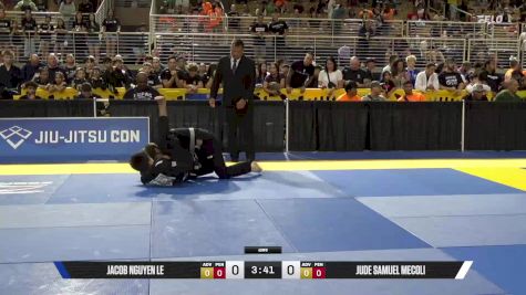 Jude Samuel Mecoli vs Jacob Nguyen Le 2025 Pan Kids Jiu-Jitsu IBJJF Championship