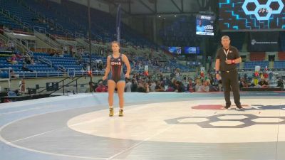 110 lbs Cons. Semis - Nakayla Dawson, MI vs Reanah Utterback, IA