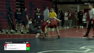 141 lbs Round Of 16 - Dante Frinzi, Harvard vs CJ Composto, Univ Of Pennsylvania