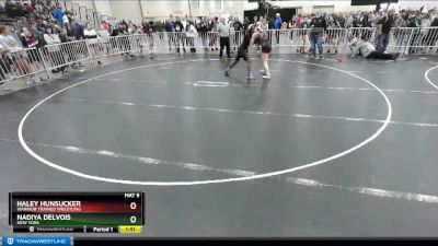 125 lbs Champ. Round 2 - Nadiya Delvois, New York vs Haley Hunsucker, Warrior Trained Wrestling