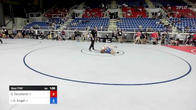 94 lbs Cons 16 #1 - Owen Dorshorst, WI vs Cayden Engel, NE