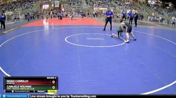 160+ Round 2 - Noah Carrillo, Glencoe vs Carlisle Holman, Port Angeles Wrestling Club