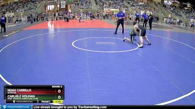 160+ Round 2 - Noah Carrillo, Glencoe vs Carlisle Holman, Port Angeles Wrestling Club