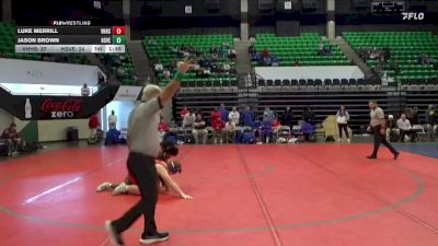 217 lbs Finals (8 Team) - Luke Merrill, Vestavia Hills vs Jason Brown, Huntsville