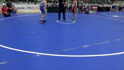 120 lbs Cons. Semis - Kline Kiburz vs Karson Wuebker, Sebolt Wrestling Academy
