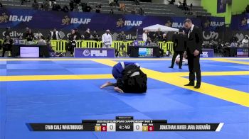 Jonathan Javier Jara Buenaño vs Evan Cale Whatmough 2026 European Jiu-Jitsu IBJJF Championship