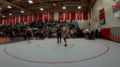 150 lbs Champ. Round 1 - Landon Daniels, Canon City vs Walker Howell, West Grand