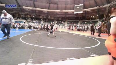 56 lbs Semifinal - Kollyn Locust, Cowboy Wrestling Club vs Brandon Steeprock, Bartlesville Wrestling Club