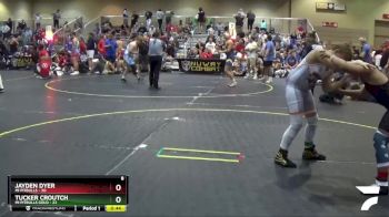 Semis & 1st Wrestleback (8 Team) - Tucker Croutch, Mi Pitbulls Gold vs Jayden Dyer, Mi Pitbulls