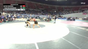 4A/3A/2A/1A Girls 170 Champ. Round 1 - Raelynn Severson, Lakeview Girls vs Aliyah Sauceda, Dayton Girls