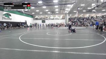 132 lbs Cons. Round 2 - Paden Vance, McDonald County High School Wr vs Jay Smith, Unaffiliated