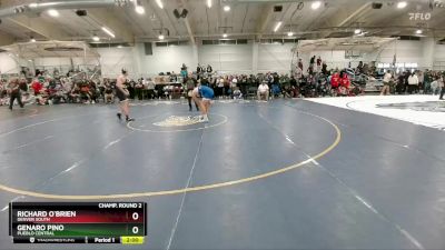 175 lbs Champ. Round 2 - Richard O`brien, Denver South vs Genaro Pino, Pueblo Central