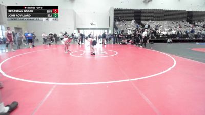 154-H lbs Consi Of 16 #2 - Sebastian Dobak, Bacon Barbell Club vs John Rovillard, Delaware