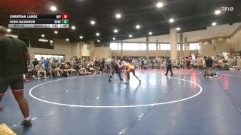 175 lbs Round 1 (6 Team) - Christian Lange, Morris Fitness Purge vs Josh Jacobson, Black Creek WC