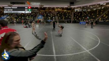 135 lbs Champ. Round 1 - Lily Meyer, Marion vs Oceanna Wright, Denver