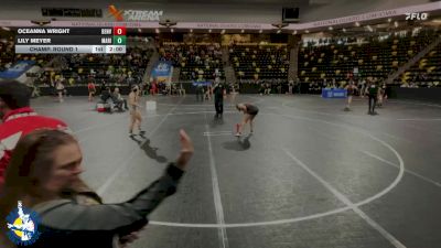135 lbs Champ. Round 1 - Lily Meyer, Marion vs Oceanna Wright, Denver