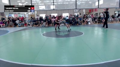 285 lbs Round 1 - Gilbert Reyna, Idaho vs Zane Gray, Lakeland High School Wrestling