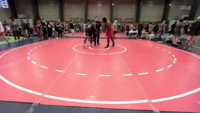 285 lbs Quarterfinal - Travion Heard, Georgia vs Joshua Modenou, Compound Wrestling