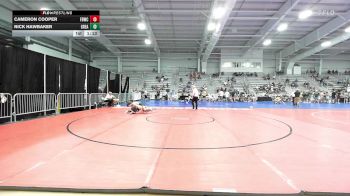 132 lbs Rr Rnd 1 - Cameron Cooper, Fight Barn WC vs Nick Hawbaker, Great Bridge Wrestling Club