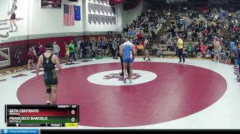157 lbs Cons. Round 3 - Seth Centento, Foothill vs Francisco Barcelo, Holtville