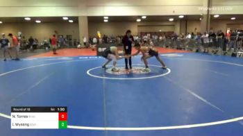 120 lbs Prelims - Noah Torres, Black Cat Wrestling Club vs Isaiah Wysong, South Carolina