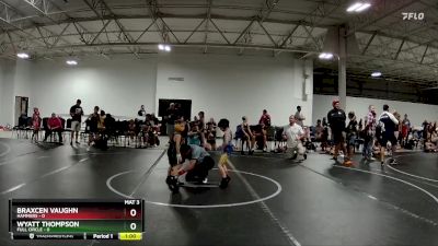 40 lbs Round 3 (8 Team) - Braxcen Vaughn, Hammers vs Wyatt Thompson, Full Circle