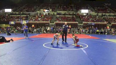 65 lbs Champ. Round 2 - Anders Aune, Glasgow Wrestling Club vs Brian Christenson, North Montana Wrestling Club