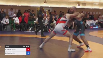 67 kg Quarterfinal - Robert Paul Perez Iii, USA vs Leonard Merkin, USA