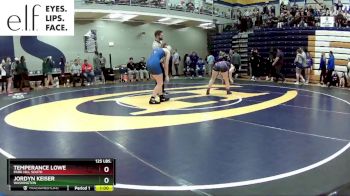 125 lbs. Cons. Round 2 - Temperance Lowe, Park HIll South vs Jordyn Keiser, Washington