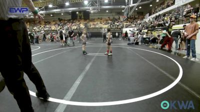 49 lbs Consi Of 4 - Oliver Campbell, Elgin Wrestling vs Gabriel Ortega, Cache Wrestling Club