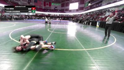 144 lbs 3rd Place Match - Kai Sena, Nampa vs Xyler Coleman, Meridian