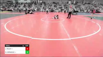 106 lbs Round Of 128 - Jaxson Scott, KS vs BRENNAN SPRAGUE, NY