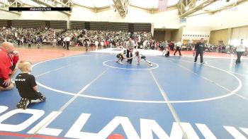 63-M lbs Round Of 16 - Maddox Kulick, Mecca vs Ayden Garcia, Grit Grizzlies Wrestling Academy