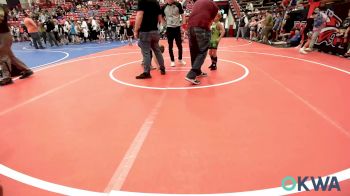 52 lbs Rr Rnd 2 - Kol Burd, Clinton Youth Wrestling vs Keb Deppen, Team Tulsa Wrestling Club