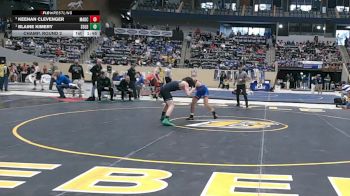 126 lbs Champ. Round 2 - Blaine Kimery, South Oldham vs Keenan Clevenger, Madison Central