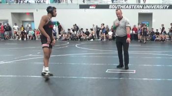 145 lbs Semifinal - Antoine Glasgow, Glasgow Wrestling Academy vs Husam Mustafa, Lake Wales