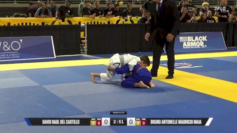 Bruno Antonelle Mauricio Maia vs David Raul Del Castillo 2025 Pan Kids Jiu-Jitsu IBJJF Championship