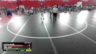 56-60 lbs Round 1 - Ezra Sosa, Pardeeville Boys Club Youth Wrestling vs Austin Haure, Monona Grove/McFarland Wrestling Club