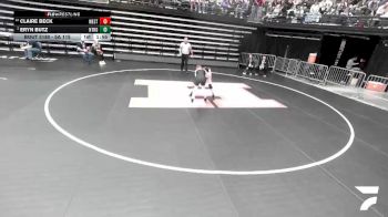 5A 115 lbs Cons. Round 1 - Claire Beck, West vs Eryn Butz, Northridge