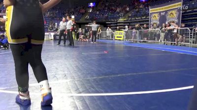 120 lbs Semifinal - Jadalynn Burger, Maplewood vs Isabella Bueno Bistarkey, Canon-McMillan