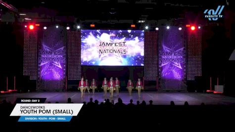 DanceWorks - Youth Pom (small) [2025 Youth - Pom - Small Day 2] 2025 JAMfest Dance Super Nationals
