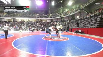 285-3A Quarterfinal - Zane Taliaferro, Troup vs Dacian Davis, Monroe Area