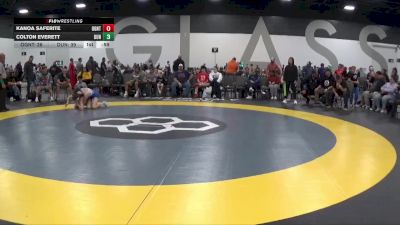 95 lbs Round 4 (6 Team) - Kanoa Saferite, Ohio Gold vs Colton Everett, Dundee Wrestling