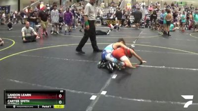 85 lbs Round 4 (6 Team) - Carter Smith, Mi Pitbulls vs Landon Learn, Ares Red