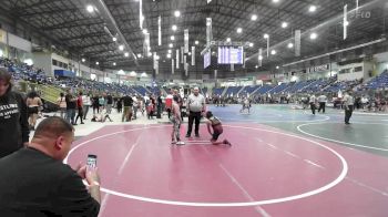 100 lbs Rr Rnd 2 - Micheal Cervantes, Toppenish USA Wrestling vs Treyson Stoner, Bear Cave WC