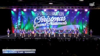 Cheer Athletics - Plano - WonderKatz [2025 L4 Youth Day 2] 2025 Spirit Celebration Christmas Grand Nationals