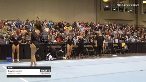Kayla Maxam - , Vision Gymnastics - 2020 Atlanta Crown Invitational
